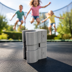 Nordclipper Jump Double – Unterfahrschutz für Trampoline, 10er-Set